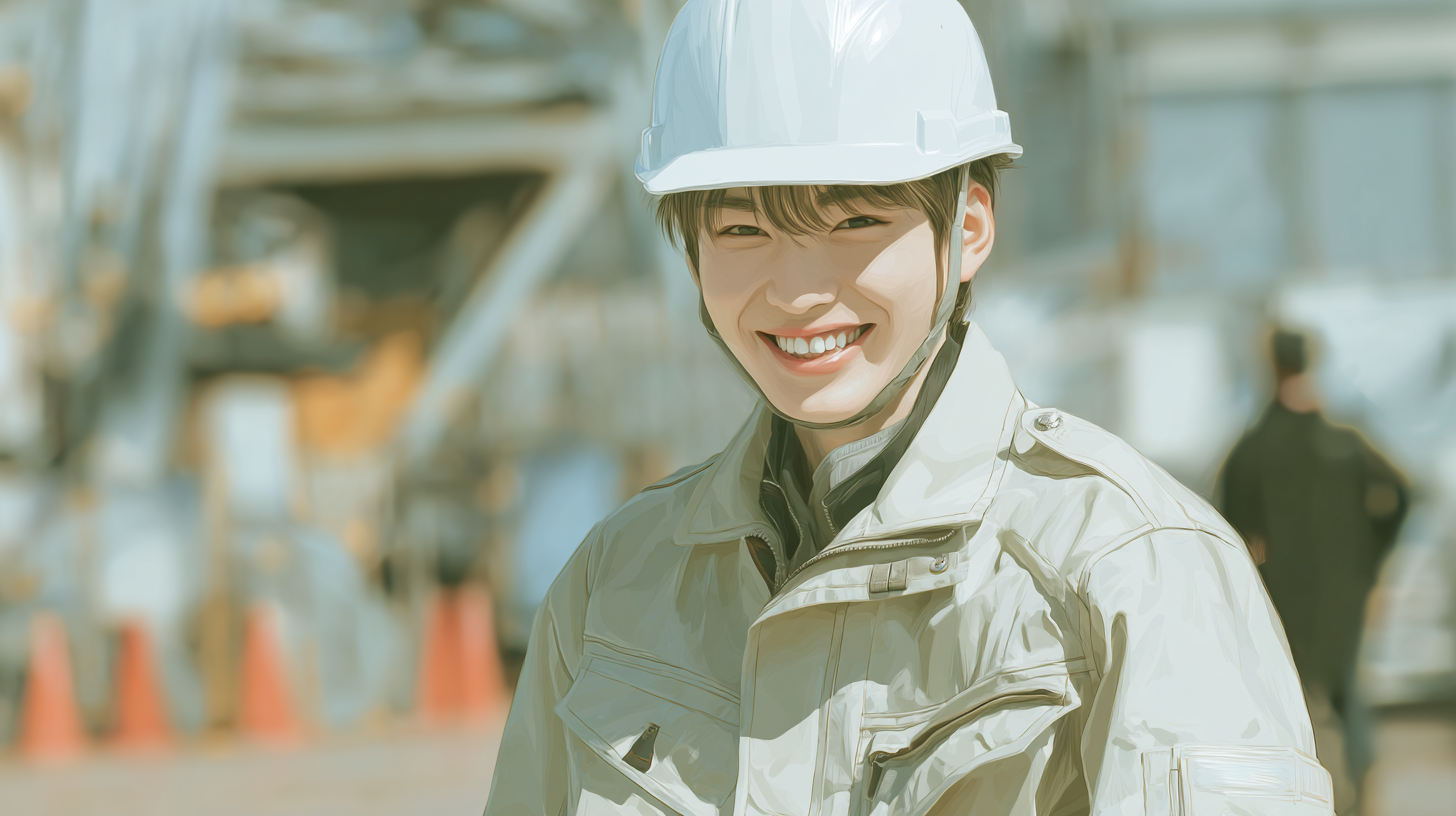 スタッフAの顔写真