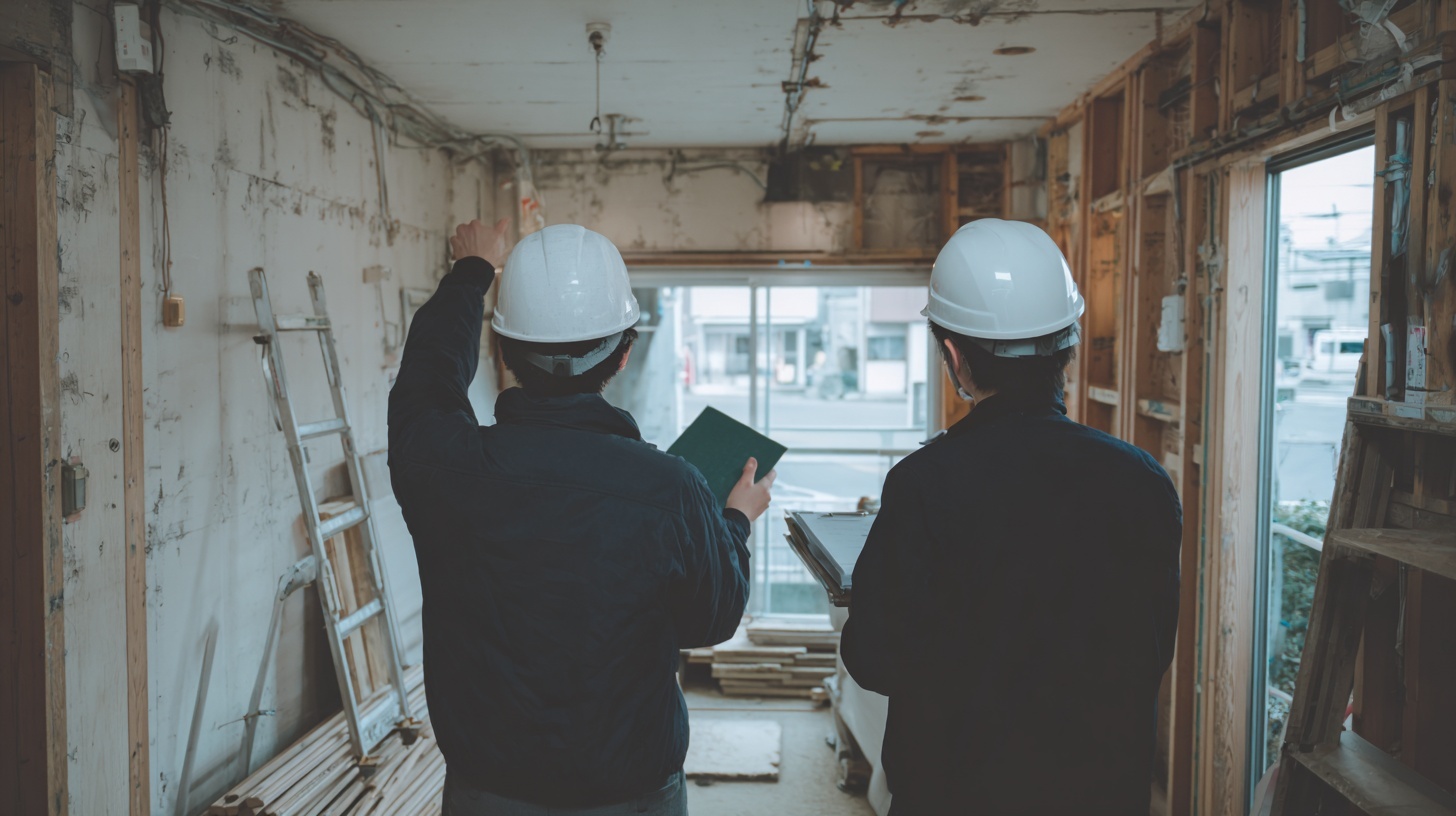 リノベーションされた内装